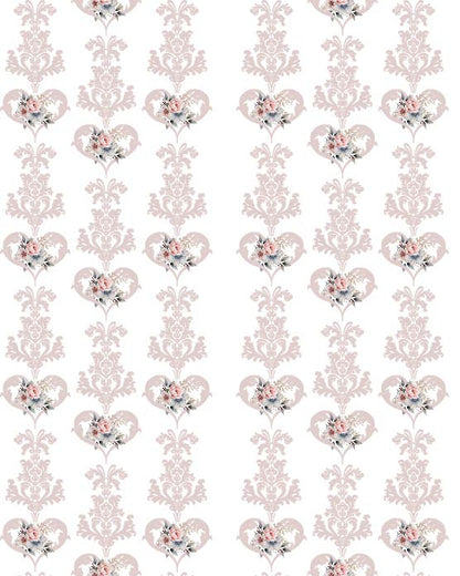 Romantic Damask Rosa Antico