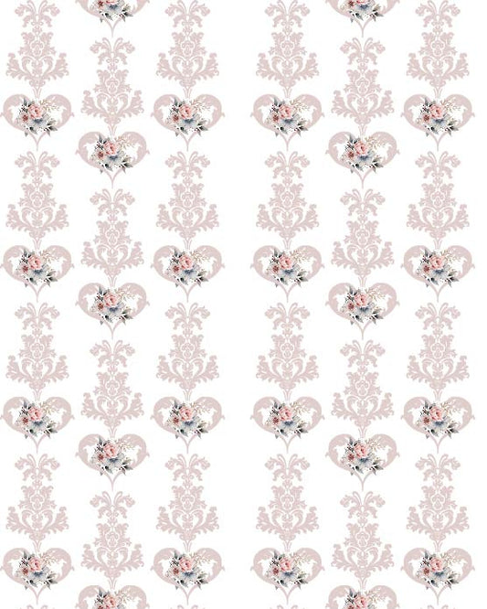 Romantic Damask Rosa Antico