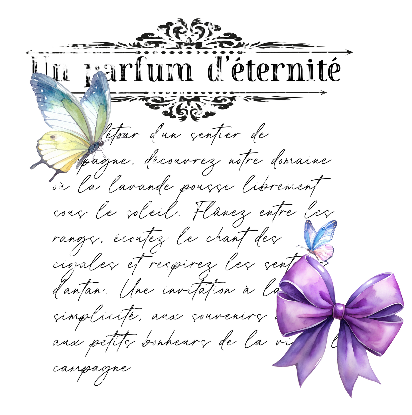 Un Parfum d'éternité